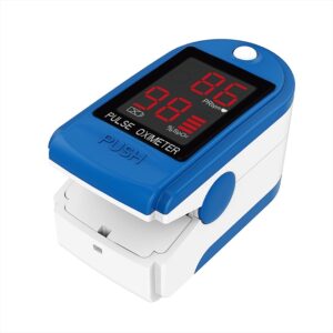 OXÍMETRO DE DEDO CONTEC MONTSERRAT CMS 50DL – AZUL ESCURO