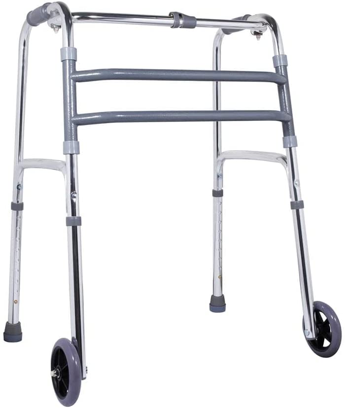 Comprar Andador Fixo e Articulado com Rodinhas Dellamed Alugar Andador Fixo e Articulado com Rodinhas Dellamed
